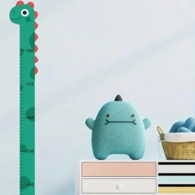 Resim Sevimli Dinozor Boy Ölçüsü Sticker 