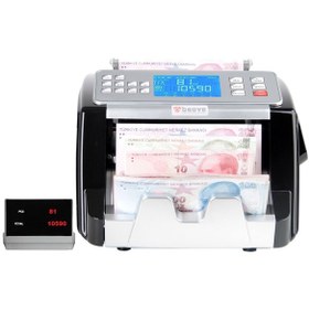 Resim Baove GB8300 Karışık Para Sayma Makinesi - TL - Euro - Usd - Türkçe Sesli Uyarı + Müşteri Ekranı 