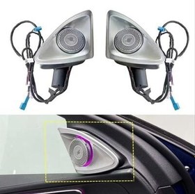 Resim Mercedes W206 C Serisi 2022+ Uyumlu Hoparlör Aydınlatma (64 Renk) 