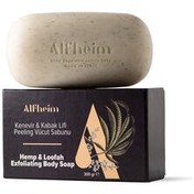 Resim Alfheim Kenevir ve Kabak Lifi Peeling Vücut Sabunu 300 gr 