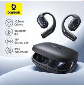 Resim Baseus Eli 10i Fit Açık Kulak Kulaklık Kulak Kancası Kablosuz Bluetooth 5.4 Black 