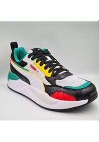 Resim Puma X-ray 2 Square Siyah Beyaz Erkek Sneaker Spor Ayakkabı Siyah - Beyaz | Orijinal 