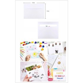 Resim Hsn Davetiye Zarfı 500 Adet 11,4x16,2 Cm 