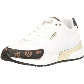 Resim Guess Moxea 4g Peony Logolu Spor Ayakkabısı Beyaz 