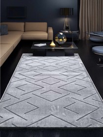 Resim Dekhera Halı Fairy 9183 Gri İskandinav Kesme Halı - 120X180 