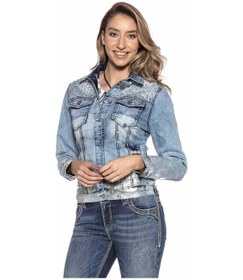 Resim Wj174 Kadın Taş İşlemeli Kot Ceket 001 