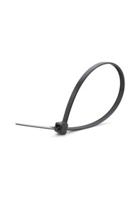 Resim Çetsan Kablo Bağı 45 Cm Kalın Tip 7.6x450mm 100 Lük Poşet Siyah 