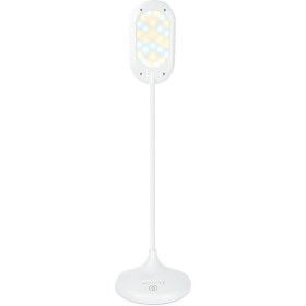 Resim Sezy Dokunmatik Şarjlı Katlanabilir Kitap Okuma Ve Masa Lambası Günışığı Ve Beyaz 26 Led 