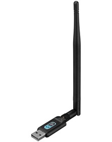 Resim Everest Ewn-Ac1200 2T2R 1200 Mbps 2.4Ghz/5Ghz Adaptör WI-FI Alıcı 