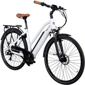 Resim AsVIVA Elektrikli Bisiklet B15/ Pedelec Beyaz/ Extra Güclü 36v 14.0ah Aspilsan Batarya/ 28" 