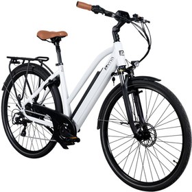 Resim AsVIVA Elektrikli Bisiklet B15/ Pedelec Beyaz/ Extra Güclü 36v 14.0ah Aspilsan Batarya/ 28" 