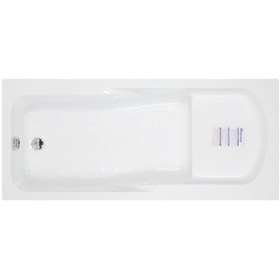 Resim Waterway Richmond Oturmalı Mini Dikdörtgen Küvet 160x70 H:43 Gövde+metal Ayak+dört Yön Panel 