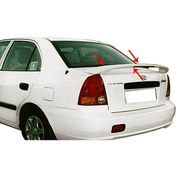 Resim Hyundai Accent Admire Işıklı Spoiler Boyalı 