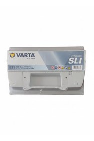 Resim Varta Akü SLI 12V 74 Ah Amper 680a E11 2025 Üretim 