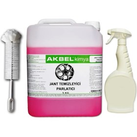 Resim Akbel Jant Temizleyici Ve Parlatıcı 5 Kg+Uygulama Spreyi 
