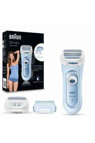 Resim Braun Silképil Ls5160 Wd Kadın Tıraş Makinesi Kablosuz Islak Ve Kuru 2 Aksesuarlı 