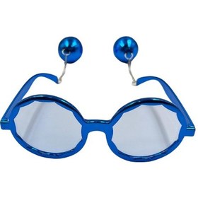 Resim Parti Gözlük Sallanan Disko Toplu Mavi 