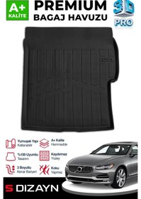 Resim S-dizayn Volvo S90 Plug-ın 3d Pro Bagaj Havuzu 2016 Üzeri A+ Kalite 