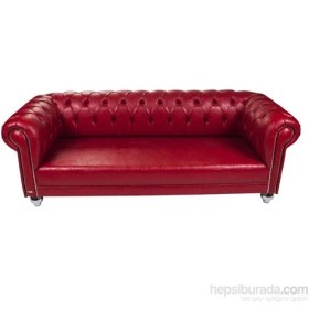 Resim Red And Nikel Chesterfield 