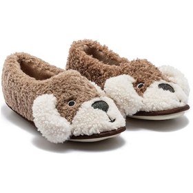 Resim Badem Kadın, Garson Boy Ev Ayakkabısı Kahverengi 37/41 Kahverengi 