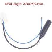 Resim Araba Radyo Anteni Adaptörü Erkek Ses Kablosu Radyo Anteni Stereo Ters 