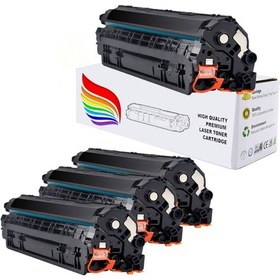 Resim Hp Laserjet Pro Mfp M127FW 83A Muadil Toner 4'lü Paket 