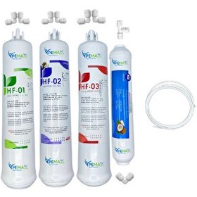 Resim Pemax Water Solutions Kapalı Kasa Su Arıtma Cihazlarına HFT 4'lü Mineralli Tatlandırıcı 