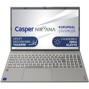 Resim Nirvana C650.1255-EF00X-G-F Intel Core i7 1255U 64 GB RAM 1 TB NVMe SSD GEN4 FreeDOS Laptop Casper