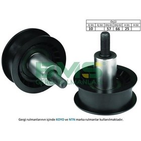 Resim BMS 82 Alternatör V Kayış Gergi Rulmanı 17X66X25 Leon Toledo II Fabia Octavia Bora Caddy Polo 1.4 1.6 Kanallı 