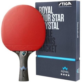 Resim Stiga Bat Royal 4 Star Crystal Masa Tenisi Raketi 1214-2818-01 