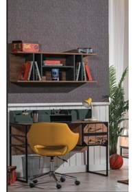 Resim Bengimobilya Çalışma Masa Urlu Loft Model Ve Koltuk 1 Kalite Suntalem Demonte Ceviz 