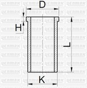 Resim YENMAK 51-65401-50 Piston Gömlek 96Mm-0,50 Ducato Daily Master S9U 8140.21, 8144.21 96-02 (60970480 7302453 7302454 4860109) 