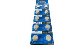 Resim Ata Elektronik Lazer Pili 1 Kart 10 Adet 10LU AG13 - LR44 - SR44 - A76 1.5V Alkalin Pil Oxford 