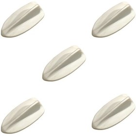 Resim Dreamcar&Dreambike Space Shark Süs Anteni 5'Li Beyaz / Muany02 