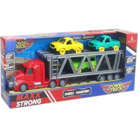 Resim Çlk Toys Araç Taşıyıcı Tır ÇLK-420-KIRMIZI 