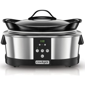 Resim Crockpot Programlanabilir Elektrikli Yavaş Tencere | 5,7L (5-6 kişi) SCCPBPP605 