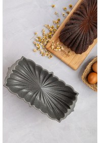 Resim Emsan Golden Alya Baton Döküm Kek Kalıbı Gold 