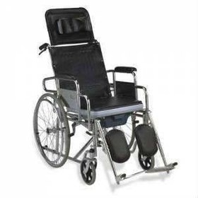 Resim Özellikli Tuvaletli Tekerlekli Sandalye 46 cm 