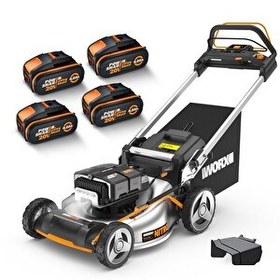 Resim Worx WG761E 80 V 4.0Ah Li-ion 51 CM Profesyonel Kömürsüz Şarjlı Çim Biçme 