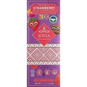 Resim JOVIA Organik Sütlü Çikolata Çilekli (Çocuk) 40g 