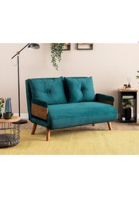 Resim Pafu Cosmo İkili Katlanır Yataklı Koltuk - Soho Petrol Petrol Yeşili 