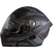 Resim JEKAİ Jk-21 902 Model Güneş Vizörlü Çenededen Açılır Kask 