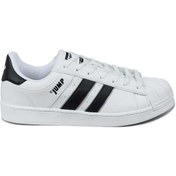 Resim Jump 29055 ERKEK SNEAKER GÜNLÜK SPOR AYAKKABI BEYAZ-SİYAH 