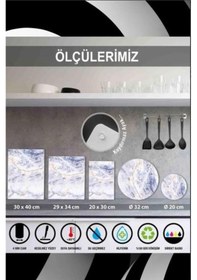Resim 50x60 Cm Düz Siyah Desenli Cam Ocak Arkası Koruyucu 
