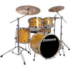 Resim Ludwig Element Evolution LCEE20021 Gold Sparkle Bateri Seti 