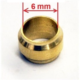 Resim Lpg Bakır Boru Yüzük 6 Lık (5 Adet) 