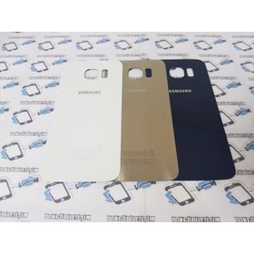 Resim Samsung Galaxy S6 Arka Kapak Batarya Pil Kapağı Lacivert 