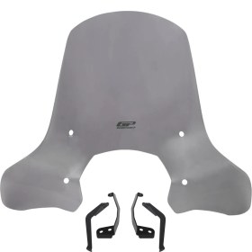 Resim GP Kompozit Lambretta V125 / V200 Special 2021-2023 Uyumlu Ön Cam Füme 52 cm 