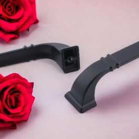 Resim Nzb Mobilya Çekmece Dolap Kapak Mutfak Kulpları Kulbu Dolabı Kulpu 224 mm Mat Siyah Kulp Metal 