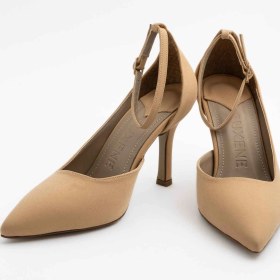 Resim Ruxene Vita Kapalı Sivri Burun 9cm Ince Topuk Bantlı Stiletto - Topuklu Ayakkabı 